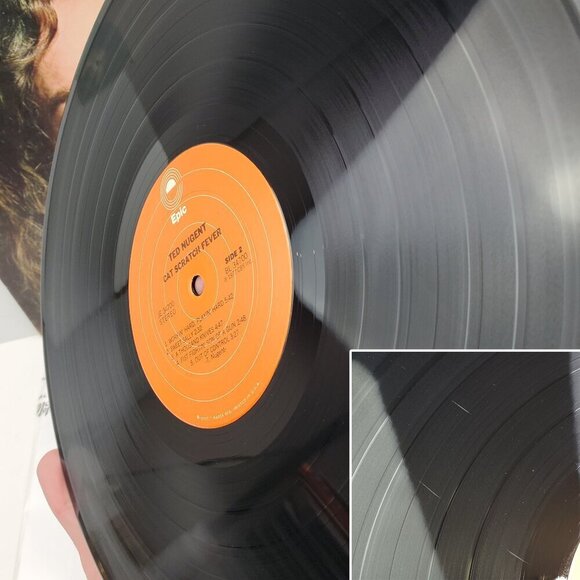 Ted Nugent Cat Scratch Fever Vinyl Record 1977 LP Original JE 34700 VG+ - Picture 9 of 11